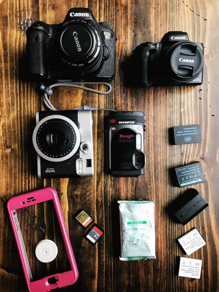 travel photography gear for family travel