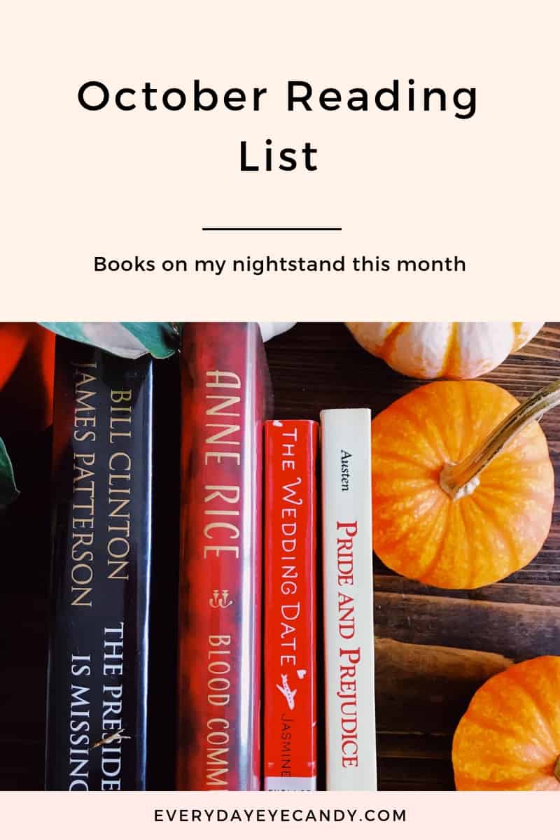 October Reading List Everyday Eyecandy
