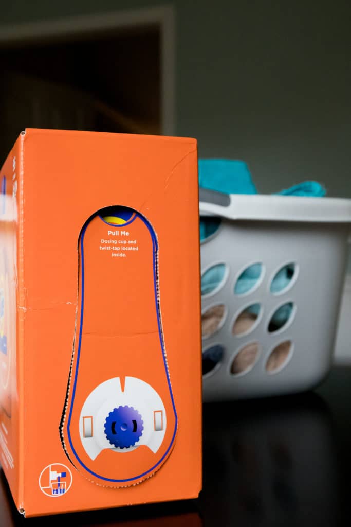 Organizing my Laundry Room with Tide EcoBox