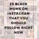 25 black moms on instagram pin