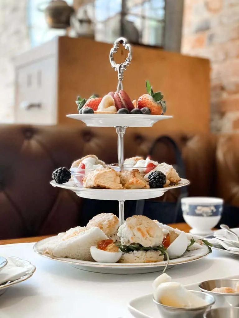 southern high tea in atlanta at Tipple and Rose 