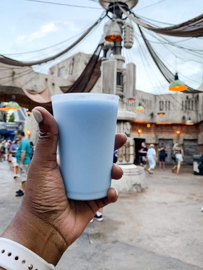 blue milk at galaxy's edge