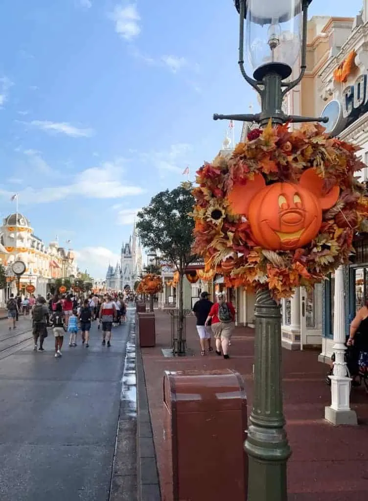 Pumpkin at Disney' Not so Scary Halloween Party at Disney in the fall 