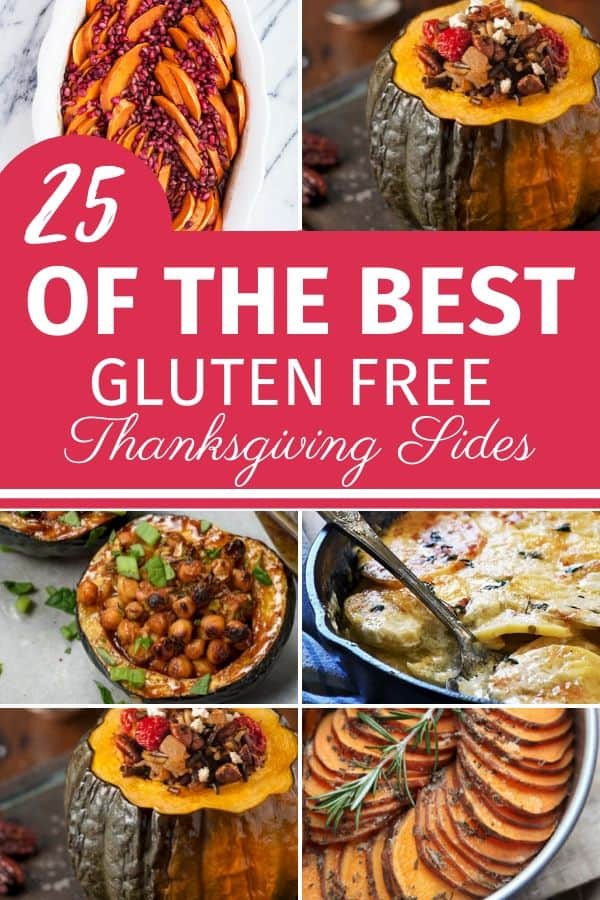 gluten free thanksgiving sides graphic overlay