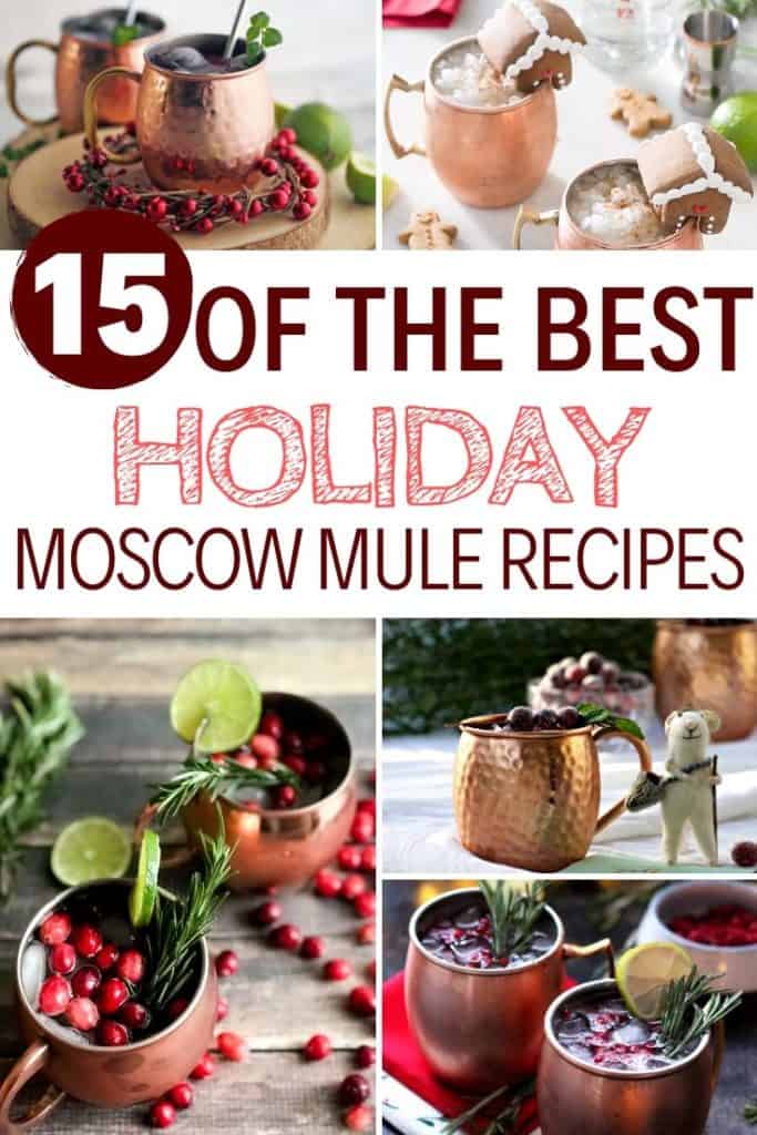 15 of the best holiday moscow mule recipes