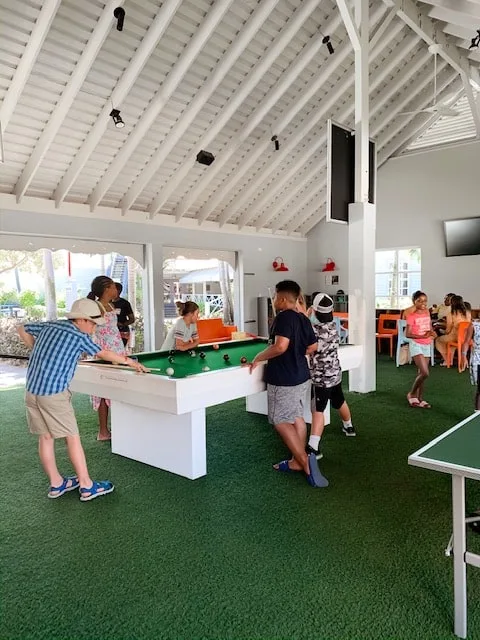 kids playing at the kids club at Beaches Turks and Caicos.