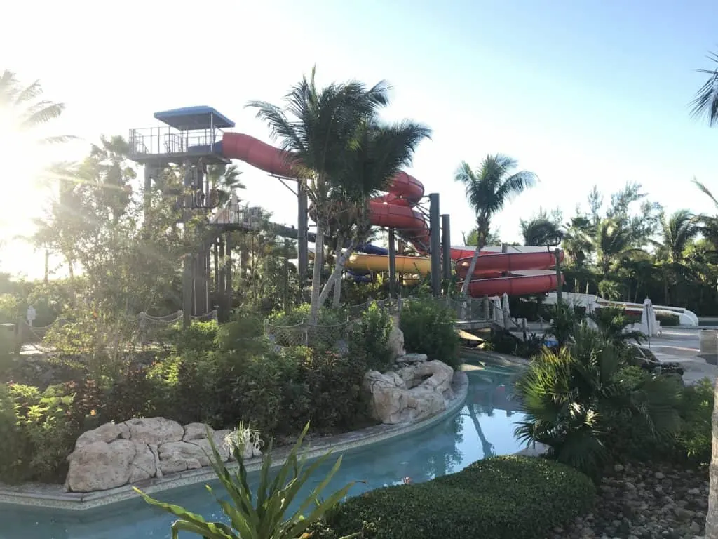 pirates Bay water park at beaches turks and caicos