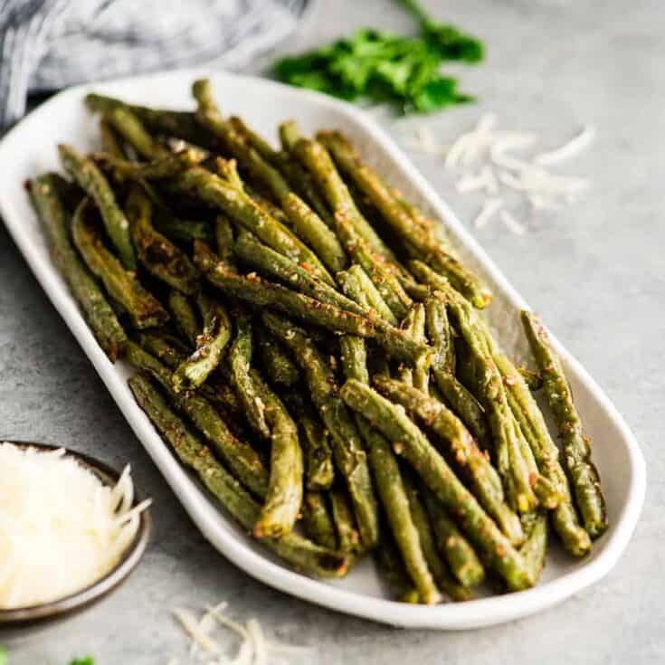 Image for Parmesan Roasted Green Beans Recipe