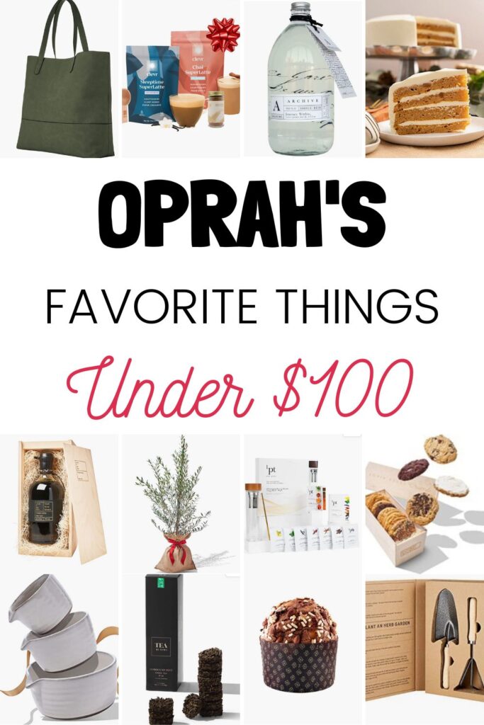 Oprah's Favorite Things List for 2022 is here! Check out these great gifts under $100!   
