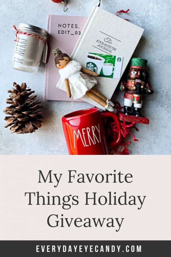 my favorite things holiday givewaway