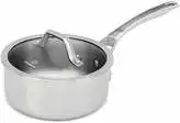 Calphalon Signature Stainless Steel 2.5 Qt. Shallow Sauce Pan with Cover