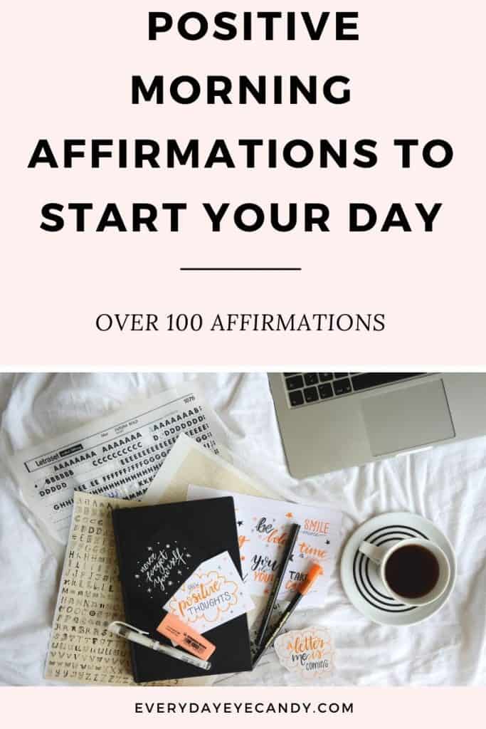 POSITIVE MORNING AFFIRMATIONS