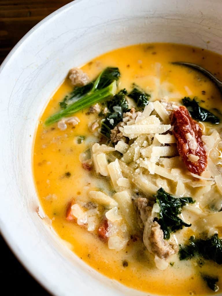 low carb zuppa toscana