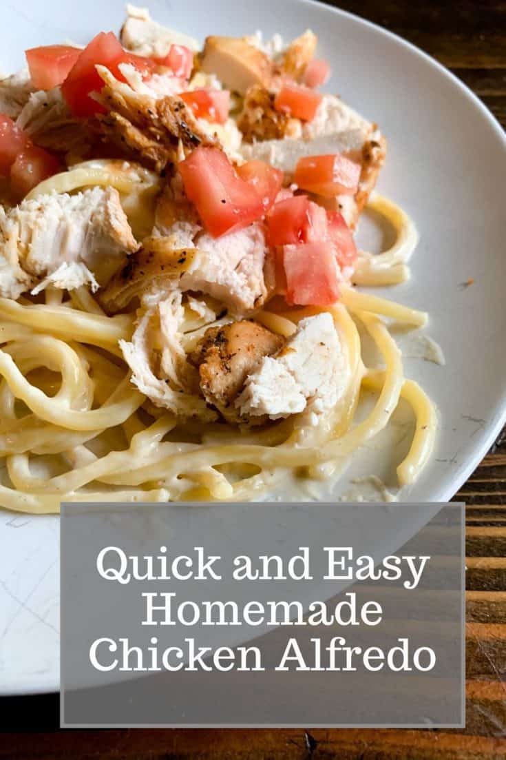 Quick and Easy Homemade Chicken Alfredo Everyday Eyecandy