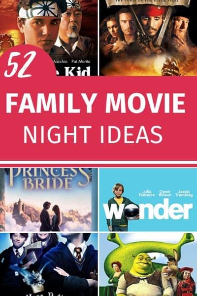 52 Family Movie Night Ideas - Everyday Eyecandy