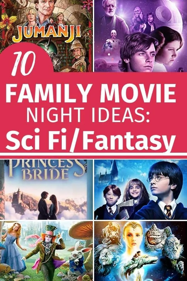 10 family movie night ideas: sci fi/adventure