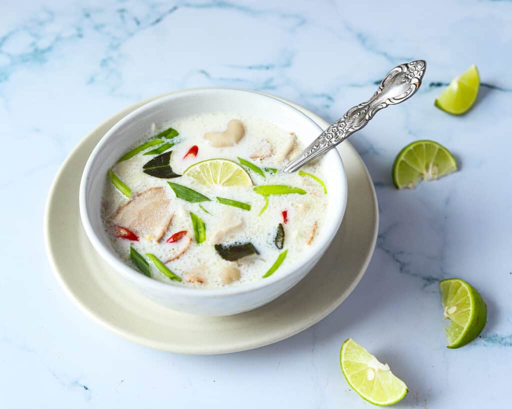 vegan thai coconut soup