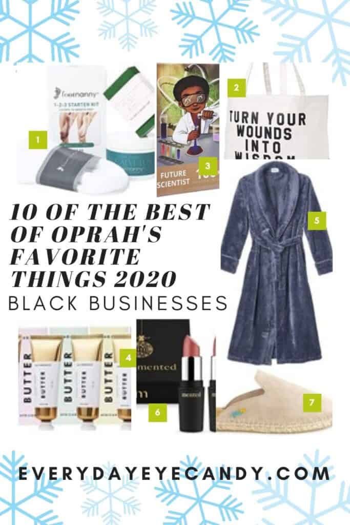 Oprahs Favorite Things list for 2020 is out and she has put Black Owned Businesses in the spotlight! Oprahs Favorite Things list for 2020 is out and she has put Black Owned Businesses in the spotlight! Check out 10 of my favs from the list!  