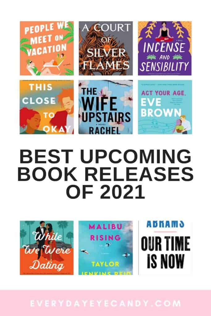 upcoming book releases in 2021 graphic
