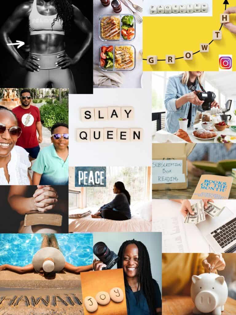 How To Make a Digital Vision Board Using Canva