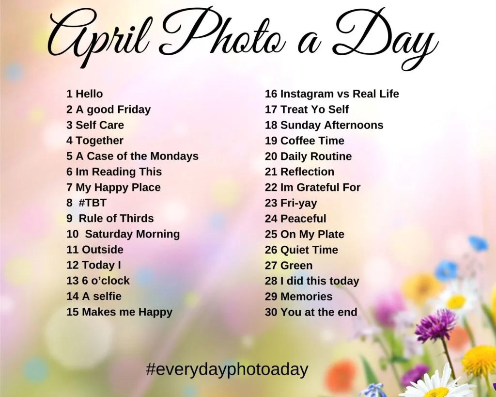 april photo a day 