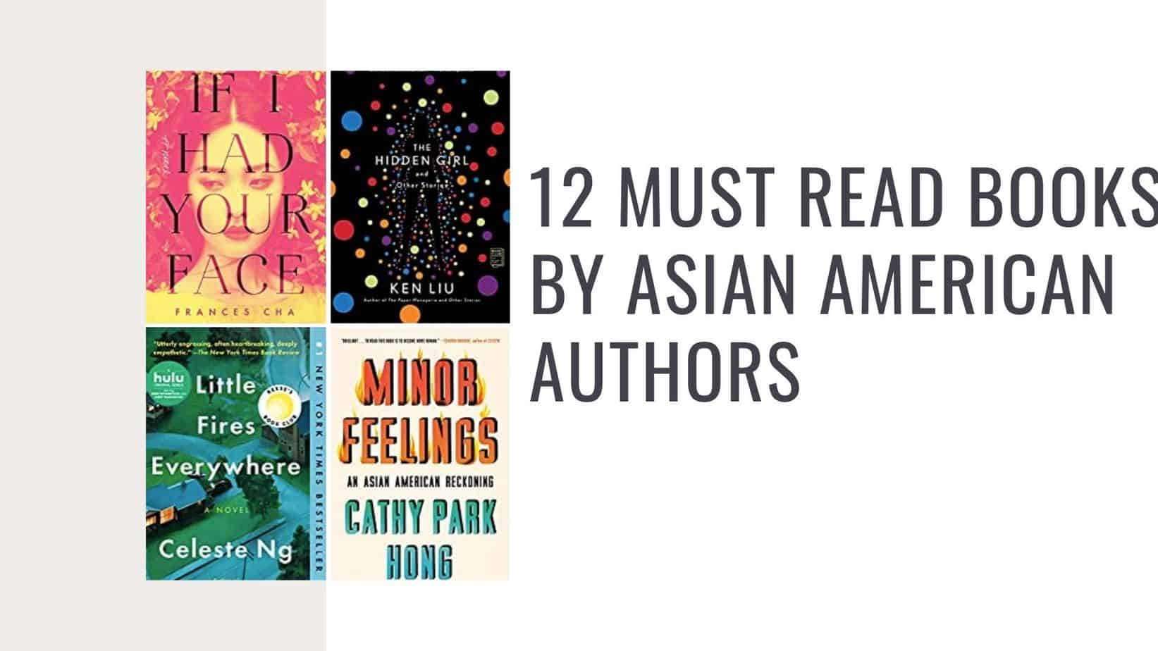 12 Must Read Books By Asian American Authors