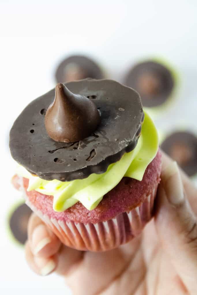  Easy recipe for Witches Hat Cupcakes for Halloween 