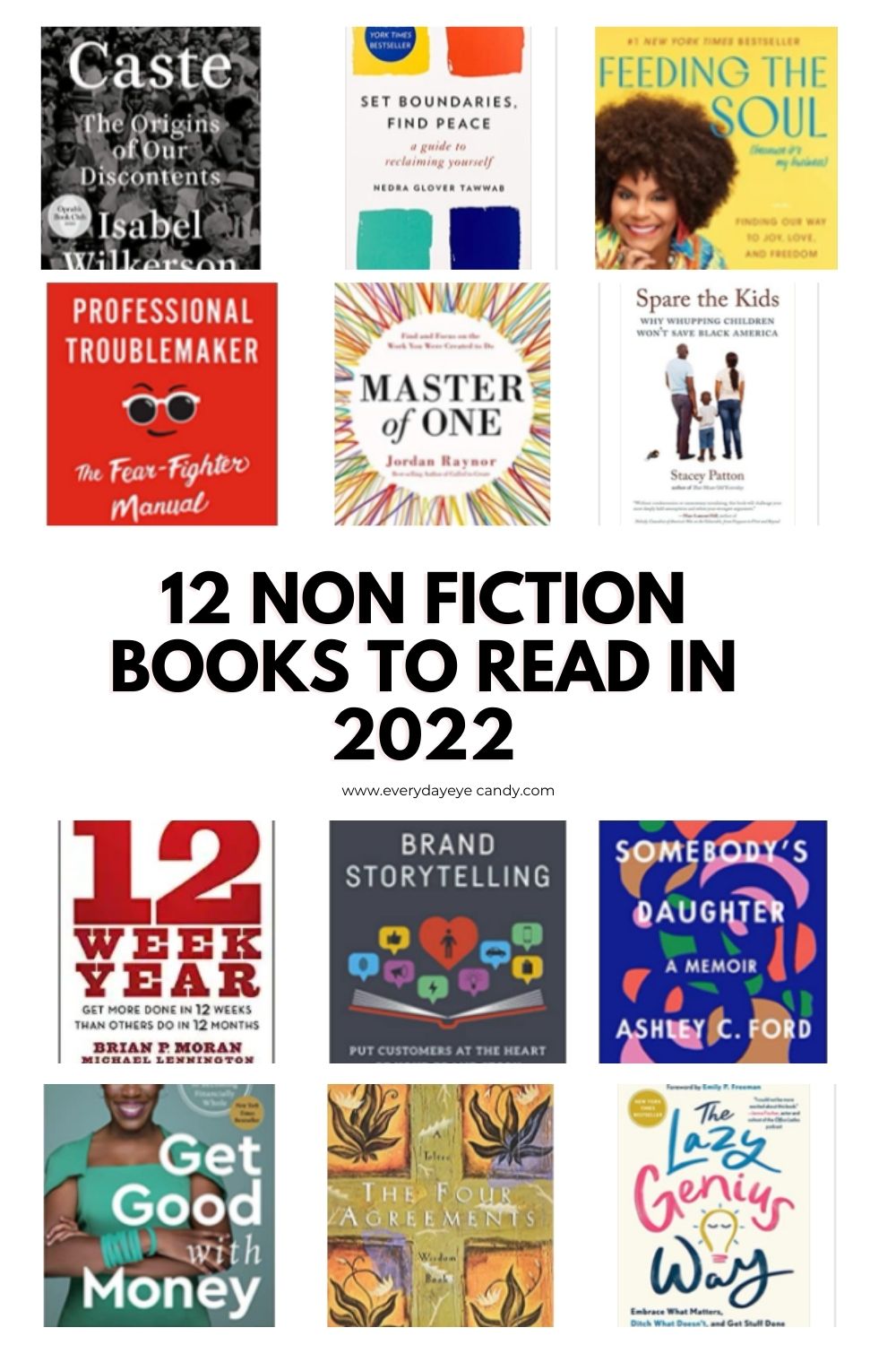 12 Nonfiction Books That I’m Reading This Year