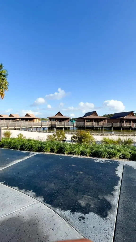 The bungalows at the polynesian 