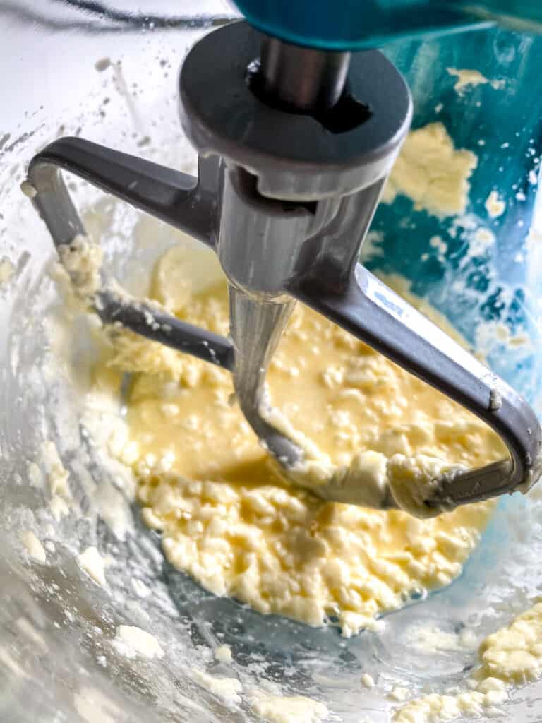 use your mixer to mix the dough 