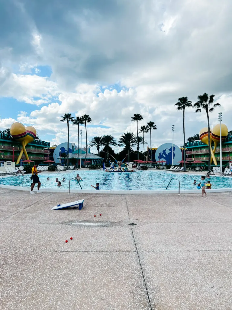 pool at all star music resort