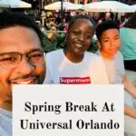 Universal orlando spring break