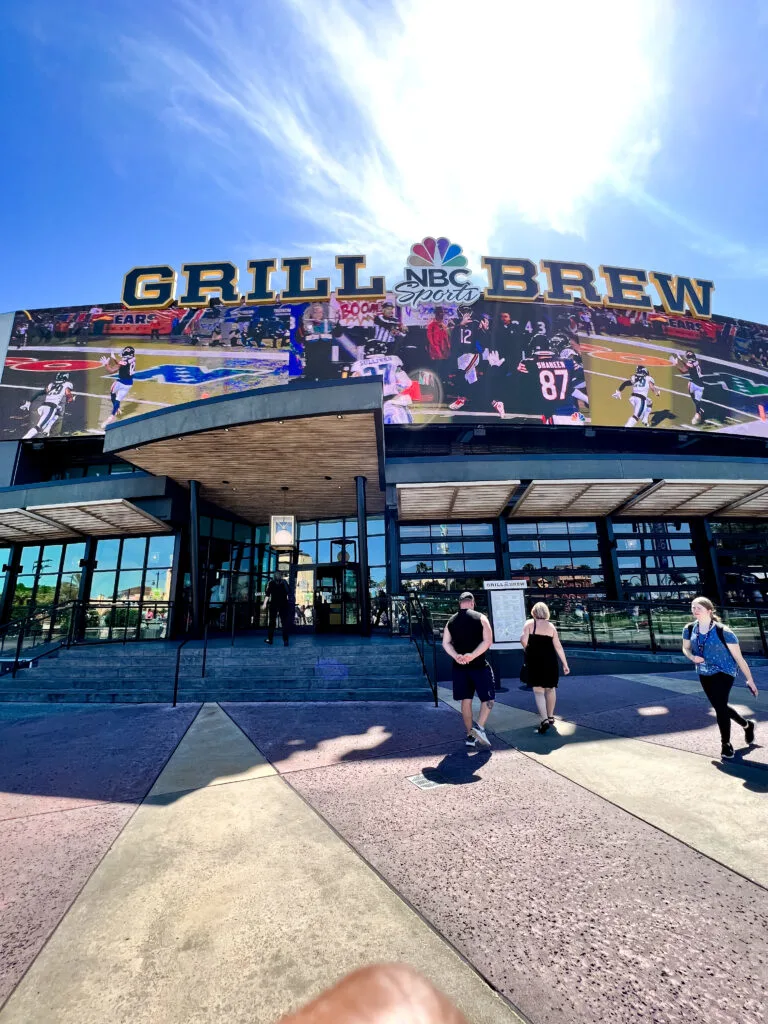 NBC Sports  Grill at Universal City Walk. 