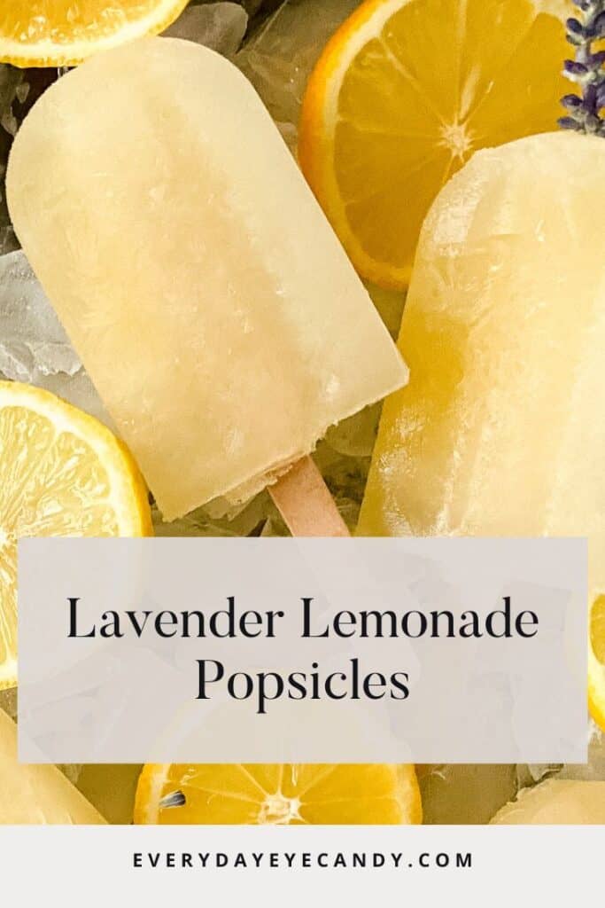 Looking for the perfect summer treat? Check out these Lavender Lemonade Popsicles. This easy recipe is the perfect refreshing treat that can be enjoyed by kids and adults alike.