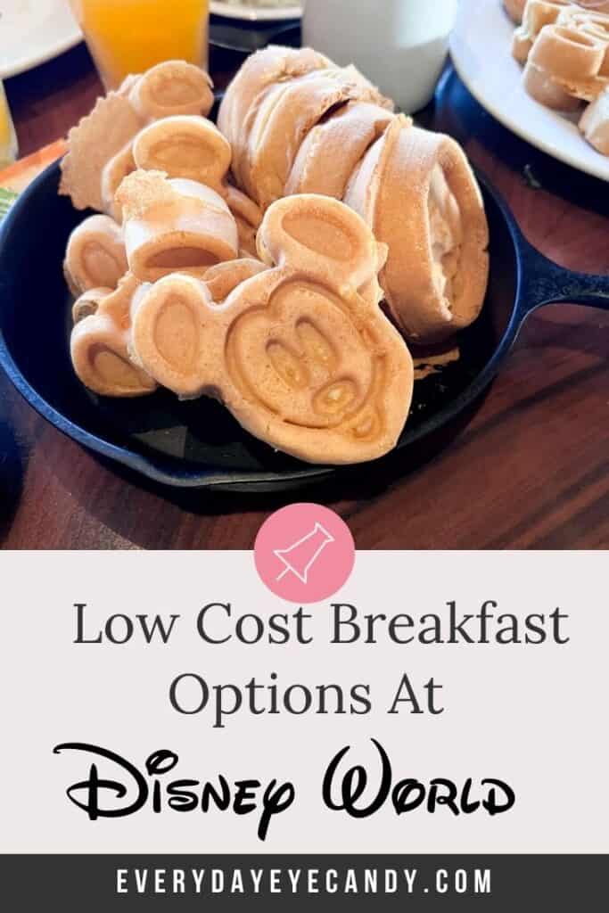 You would be surprised at how affordable some restaurants can be. Here are our top picks for low cost  Disney World breakfast