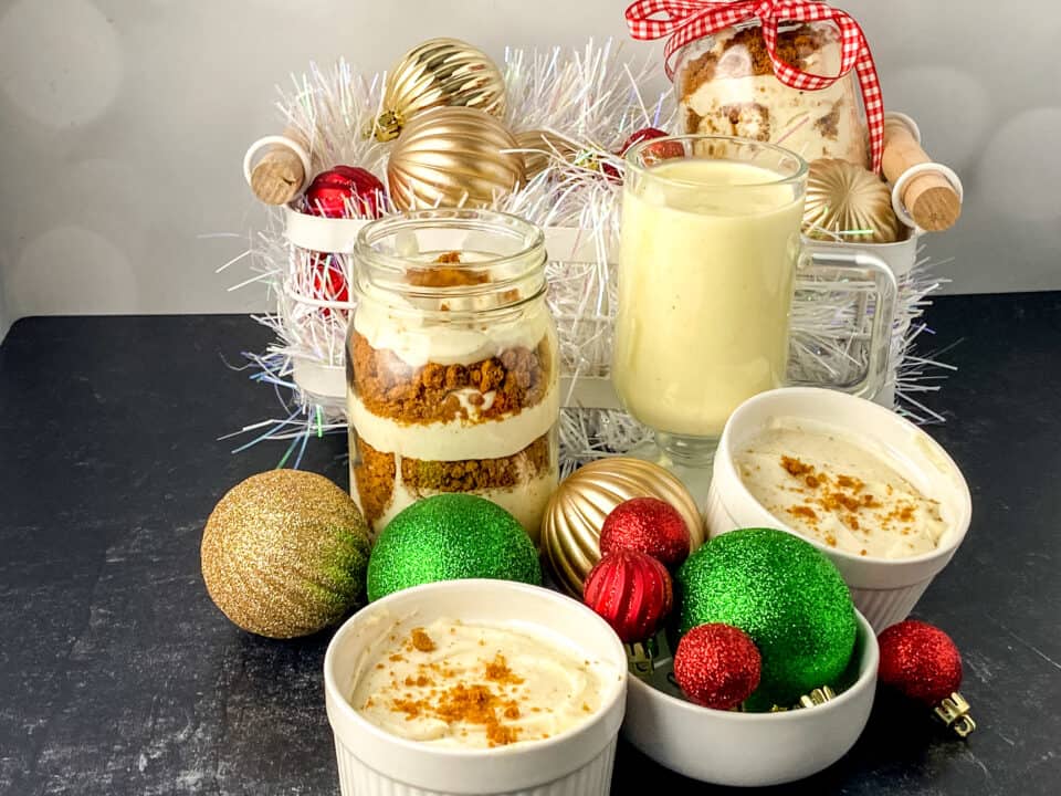 Easy No Bake Eggnog Cheesecake Recipe - Everyday Eyecandy