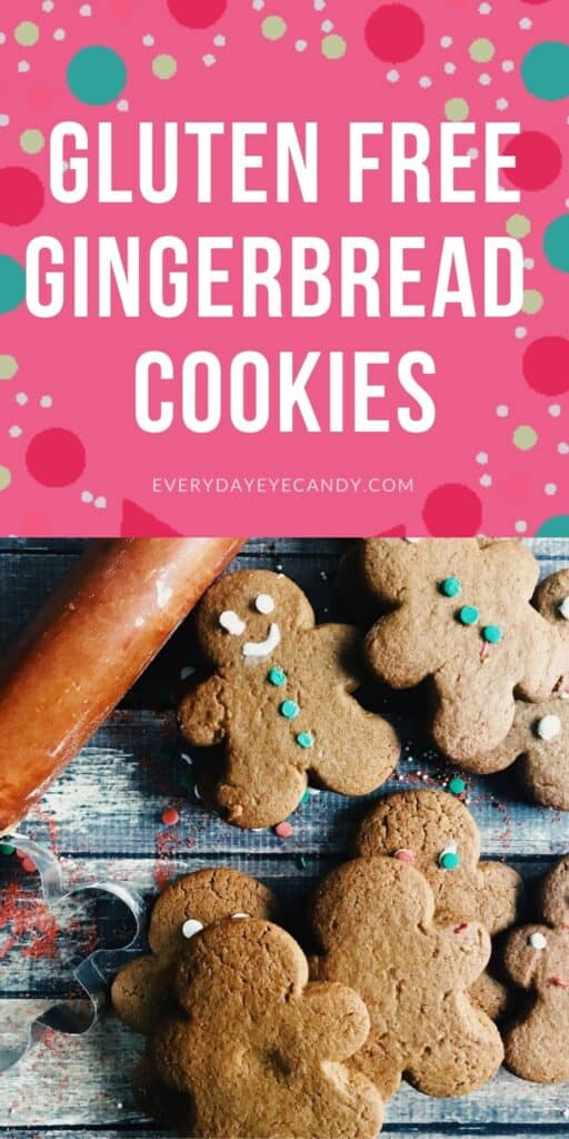 Easy Gluten-Free Gingerbread Cookies recipe. This perfect for the holidays recipe is ideal for making your favorite little people and festive cookie shapes!