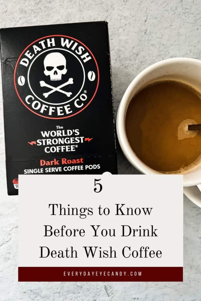 death wish coffee review pin