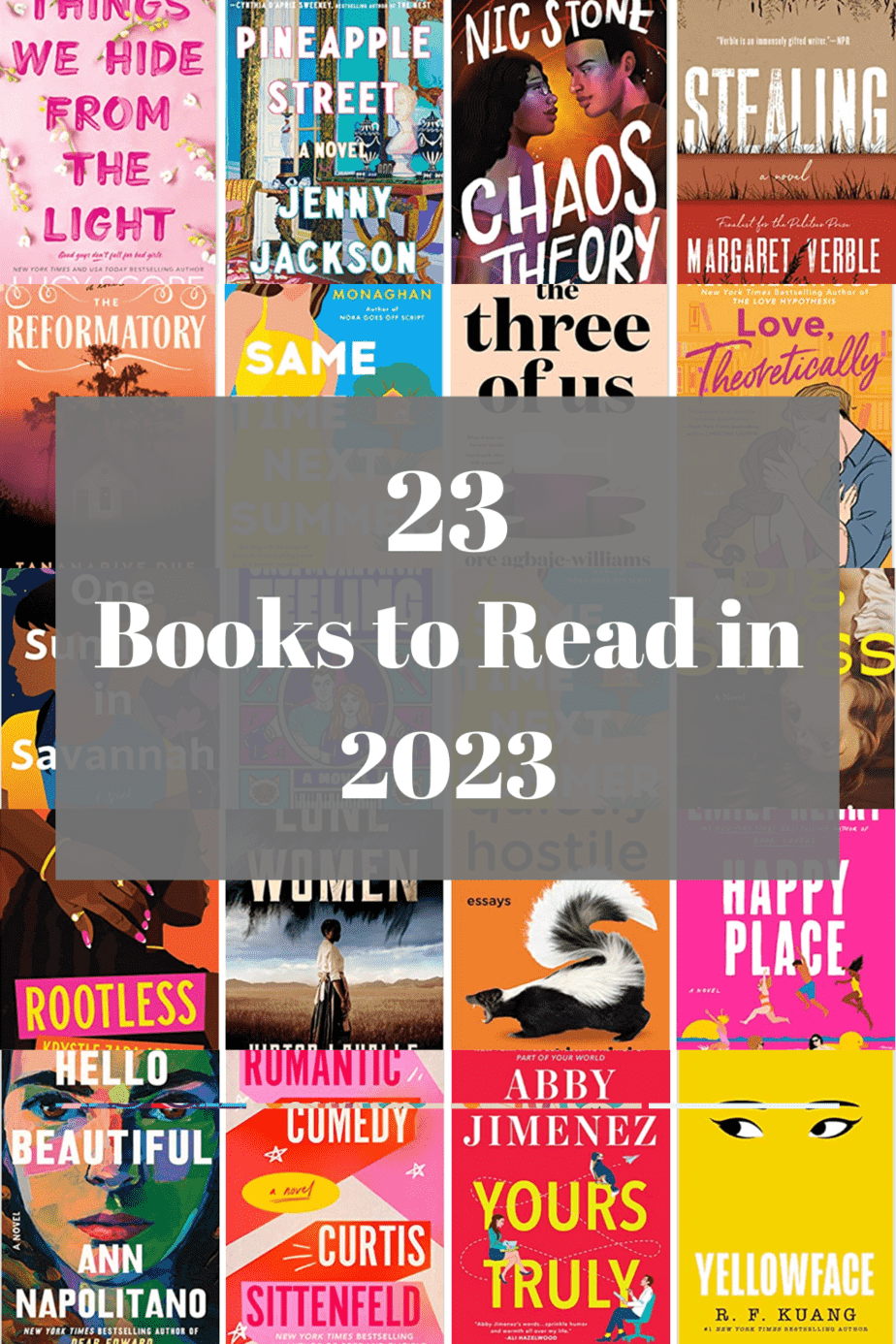 23 Books to Read in 2023. - Everyday Eyecandy