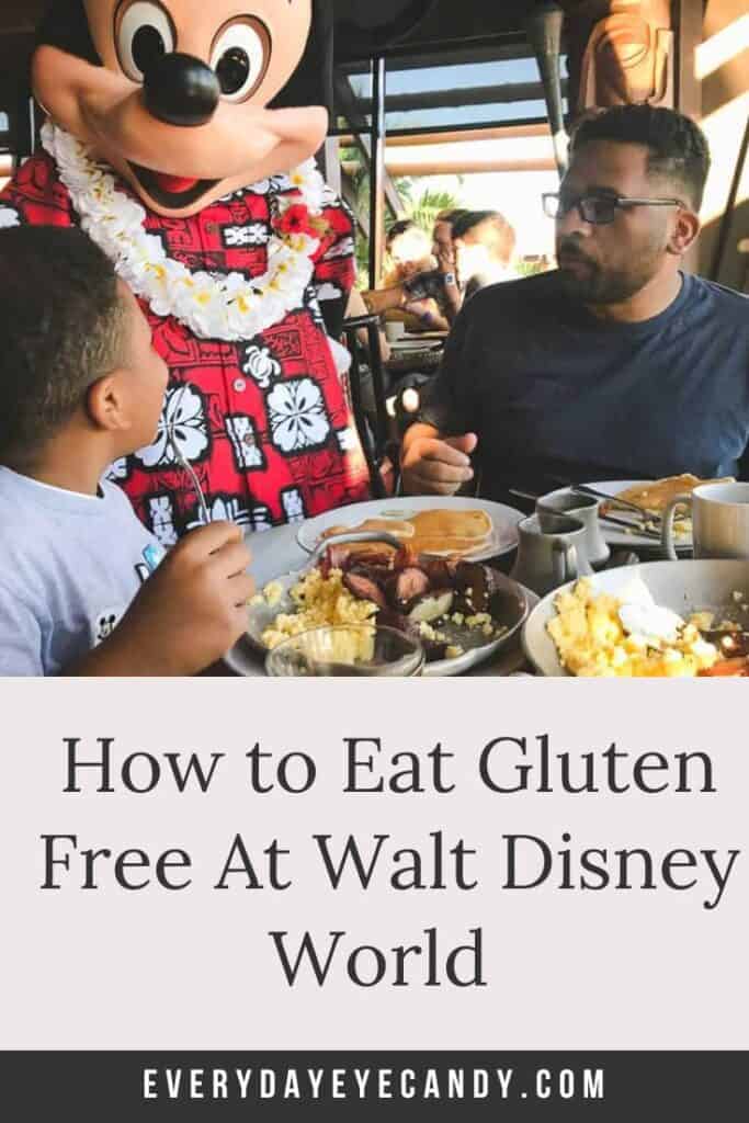 eating gluten free at disney world at the polynesian 