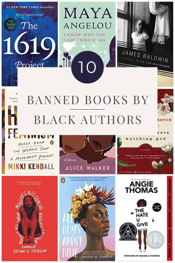 Check out and support these 10 Banned Books By Black Authors that frequently show up on banned book lists across the country. 