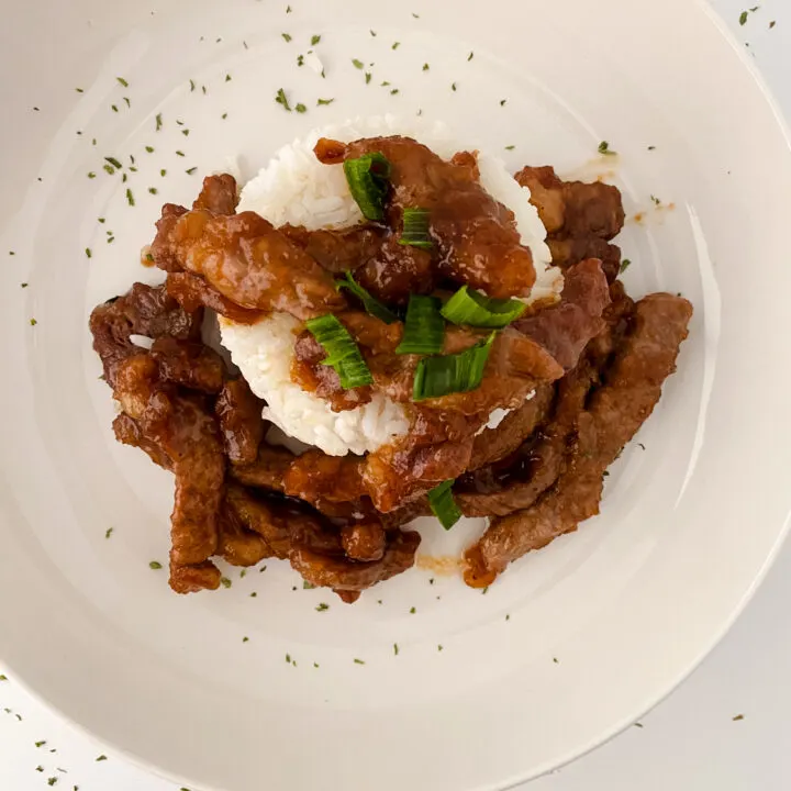Gluten Free Mongolian Beef