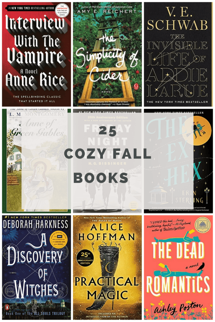 Looking for a few books to get your in the mood for autumn? Check out these 21 cozy fall books to add to your reading list!