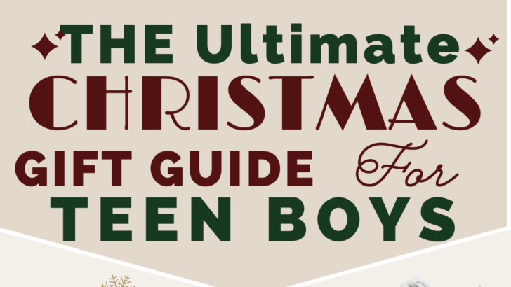 gift guide for teen boys