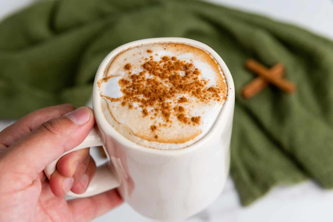 maple cinnamon latte