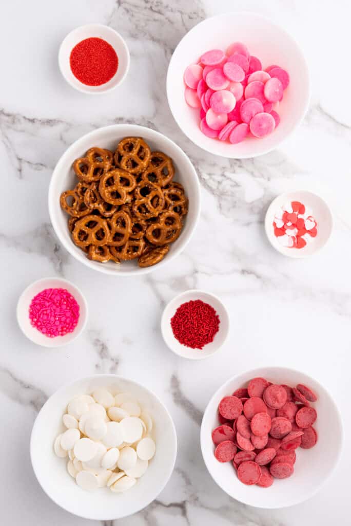 ingredients needed for gluten free chocolate covered pretzels