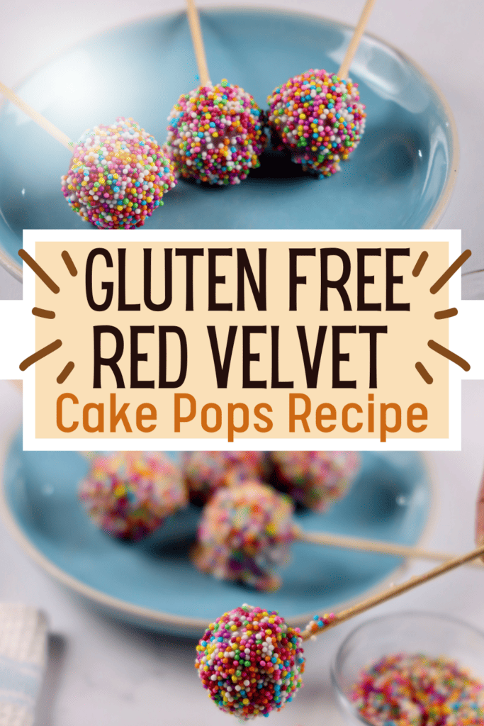 gluten free red velvet cake pops recipe 