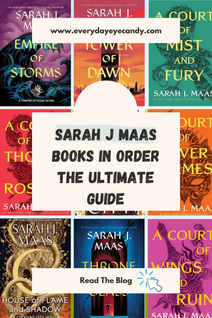 sarah j maas books in order the ultimate guide