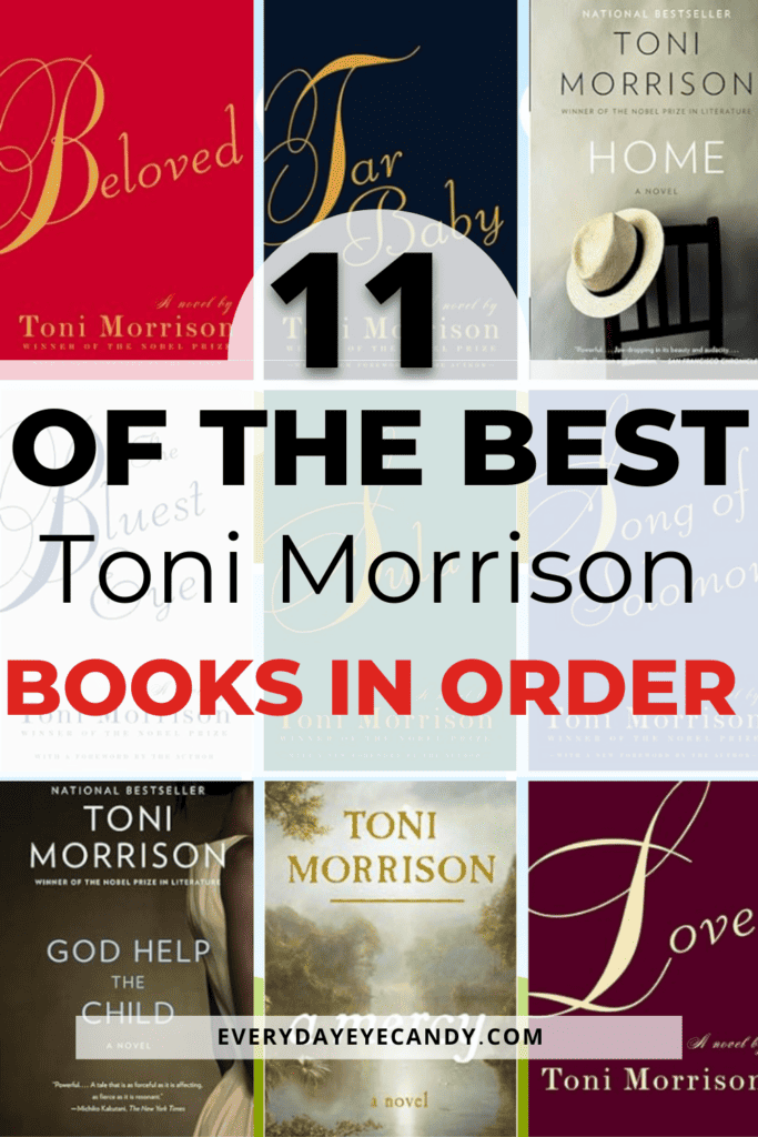 Looking for the best Toni Morrison Books in order? Check out this post on how to read Toni Morrison's best books and enjoy them. 