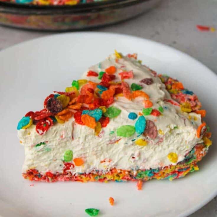 Image for No-Bake Fruity Pebbles Cheesecake